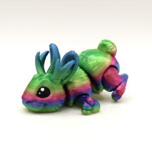 'Jackolope Pronghorn' - Pocket Pets by MatMire Makes