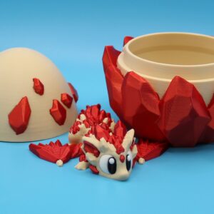 'Ruby' the Crystal Dragon Gift Set by 3DGOB