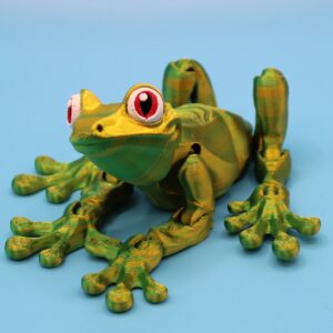 Red Eye Tree Frog by MatMire Makes