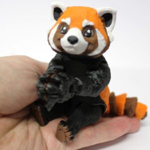 Red Panda by MatMire Makes