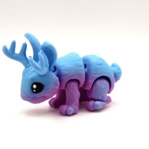 'Jackolope Deerhorn' - Pocket Pets by MatMire Makes