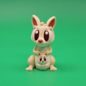 'White Wallaby' Bag Buddy by 3DGOB