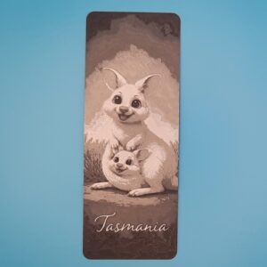 Tasmanian White Wallaby 'Abby' - Bookmark