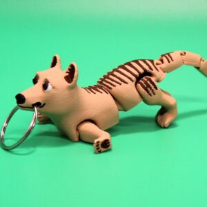 Tasmanian Tiger 'Thylacine' Bag Buddy by Squiz Creations