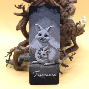 Tasmanian White Wallaby 'Abby' - Bookmark