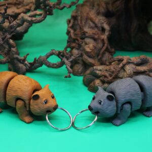 Tasmanian Common Wombat - Bag Buddy by Squiz Creations
