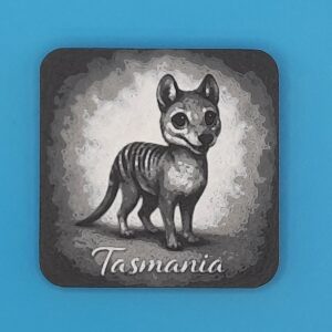 Tasmanian Tiger 'Theo' - Fridge Magnet by Squiz Creations
