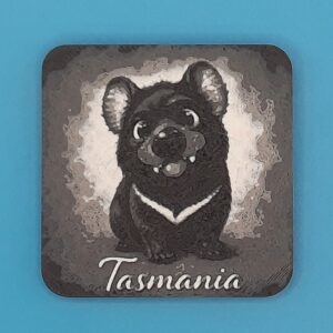 Tasmanian Devil 'Tony' - Fridge Magnet by Squiz Creations