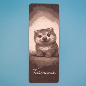 Tasmanian Common Wombat 'Wilber' - Bookmark