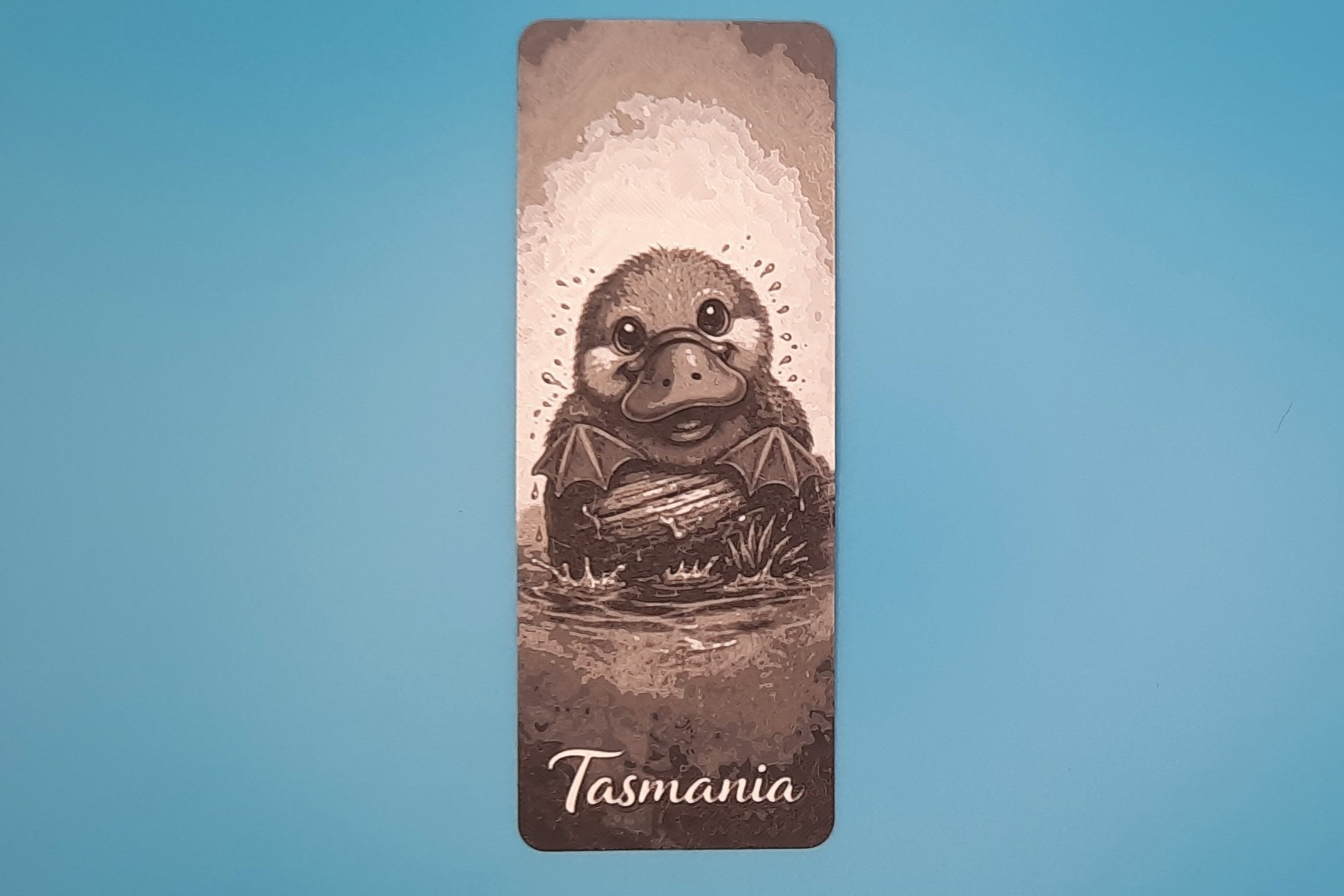 Tasmanian Platypus 'Pepper' - Bookmark