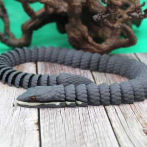 Tasmanian White Lipped Snake by Squiz Creations