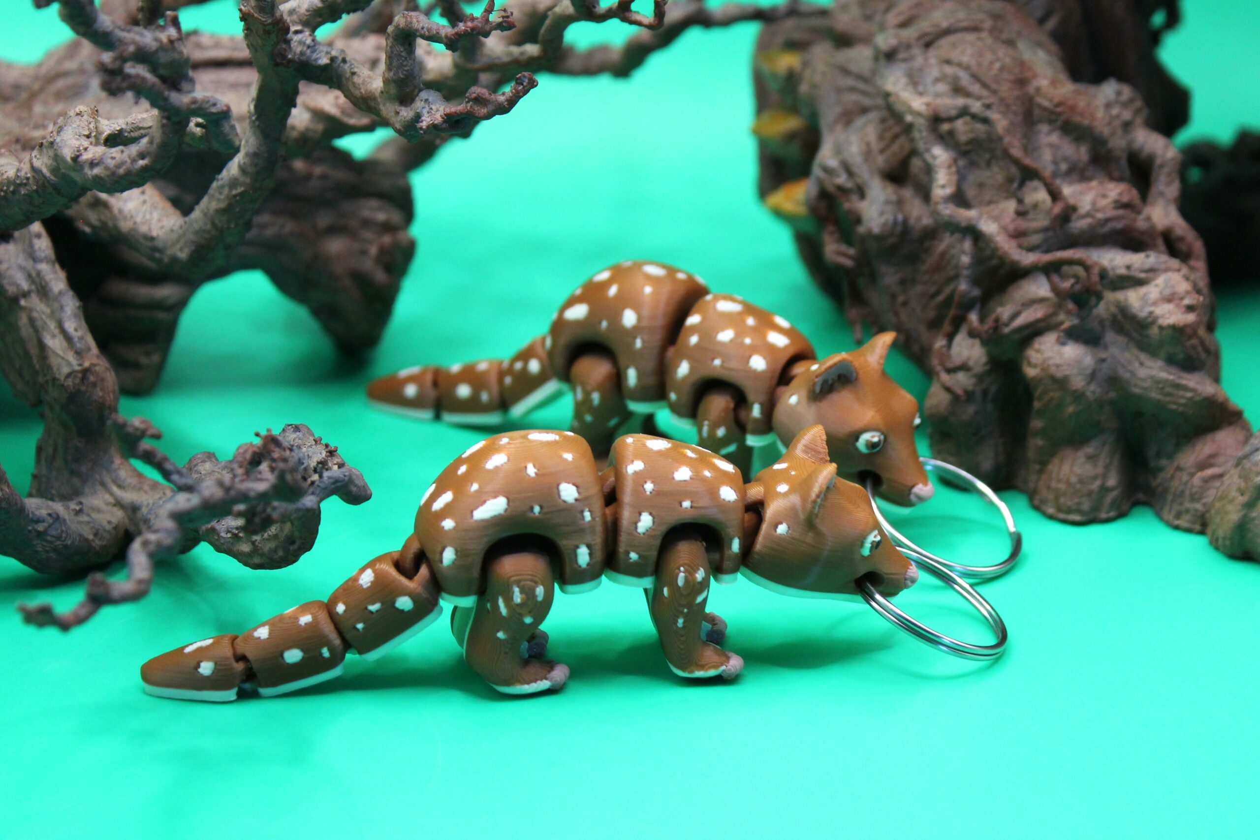 Spotted Tailed Quoll - Bag Buddy by Squiz Creations - Image 3
