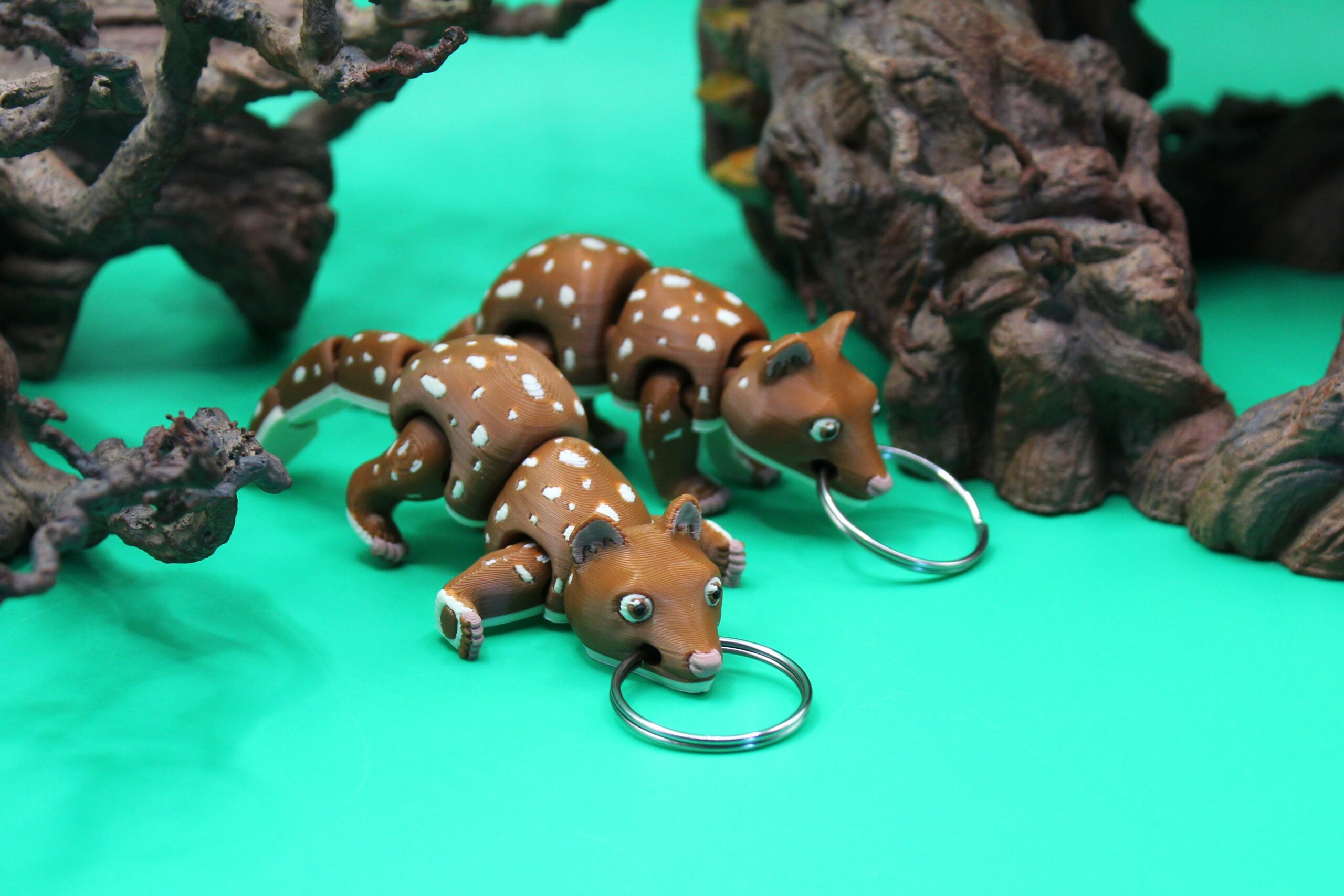 Spotted Tailed Quoll - Bag Buddy by Squiz Creations - Image 4