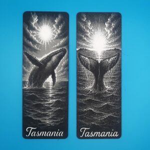 Tasmanian 'Whale' - Bookmarks by Squiz Creations