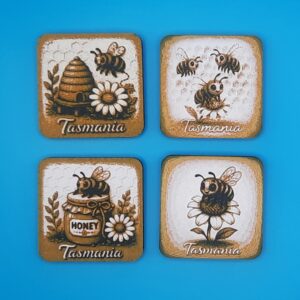 Tasmanian Honey - Fridge Magnets by Squiz Creations