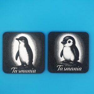 Tasmanian 'Penguin' - Fridge Magnets by Squiz Creations