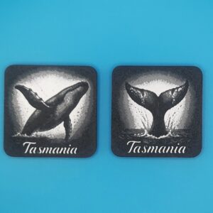 Tasmanian 'Whale' - Fridge Magnets by Squiz Creations