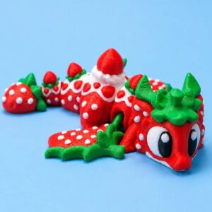 'Strawberry' Pocket Dragon by 3DGOB