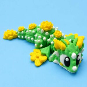 'Cactus Bloom' Pocket Dragon by 3DGOB