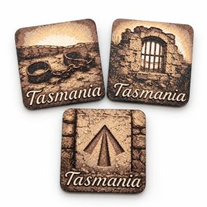 Tasmanian Heritage - Fridge Magnets by Squiz Creations